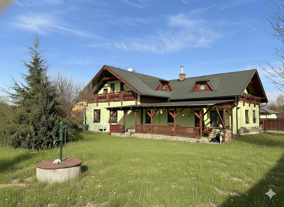 Exkluzivně: Samostatný rodinný dům 286 m² s velkorysým prostorem v malebné části Ondřejova – Třemblat